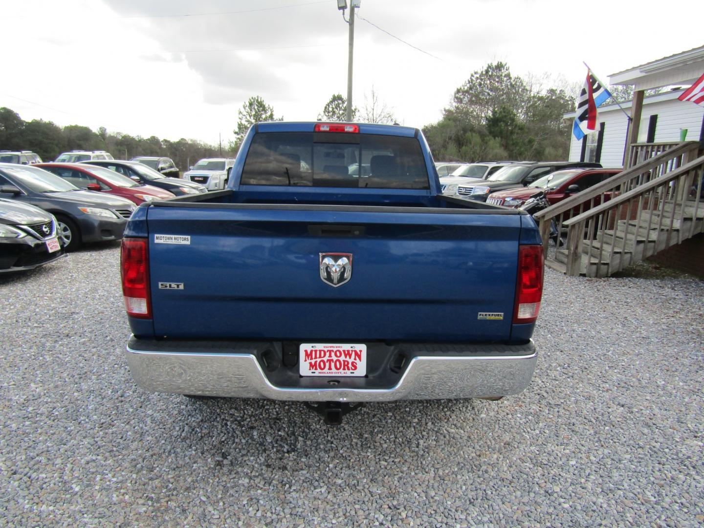 2011 Blue /Gray Dodge Ram 1500 SLT Quad Cab 2WD (1D7RB1GP1BS) with an 4.7L V8 SOHC 16V FFV engine, Automatic transmission, located at 15016 S Hwy 231, Midland City, AL, 36350, (334) 983-3001, 31.306210, -85.495277 - Photo#6